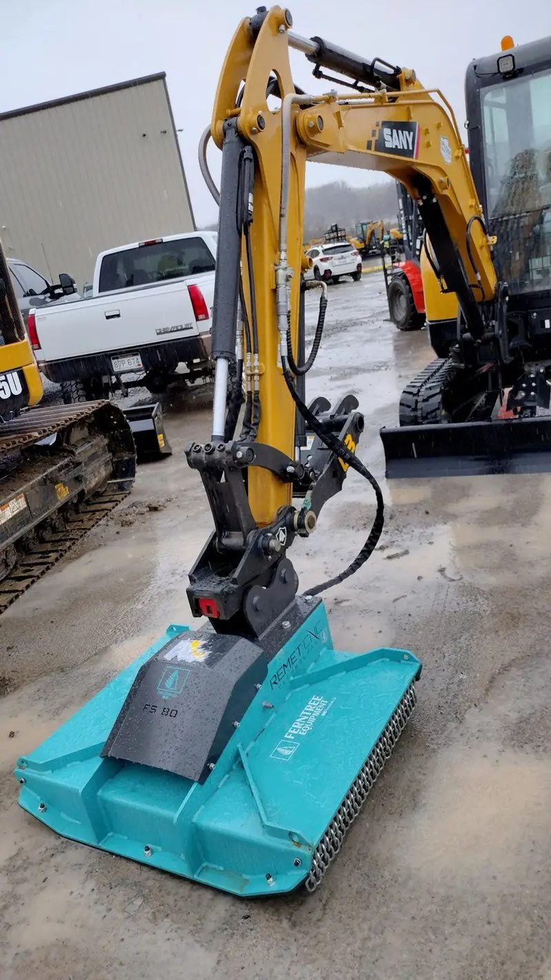 Ferntree Blade Shredder | Model Fs-80 | 31.5" Working Width  | For 2.5-6 Ton Excavators 1