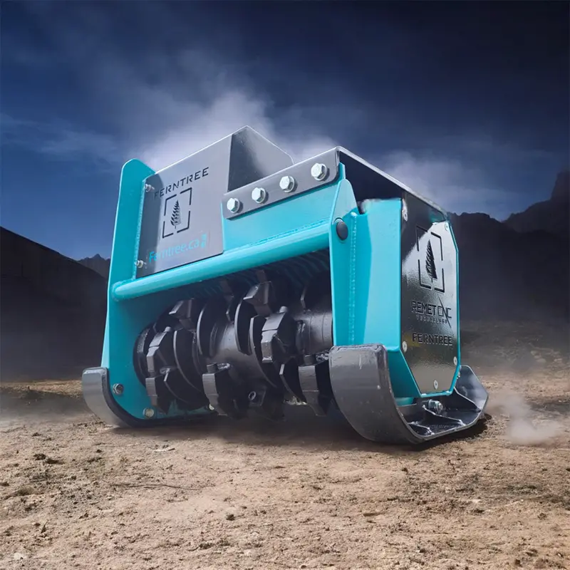 Ferntree Ff Series Mulcher | Model F2-E70vm | 27” Cutting Width | Machine Size 5-12 Tons | For Mini Excavators 2
