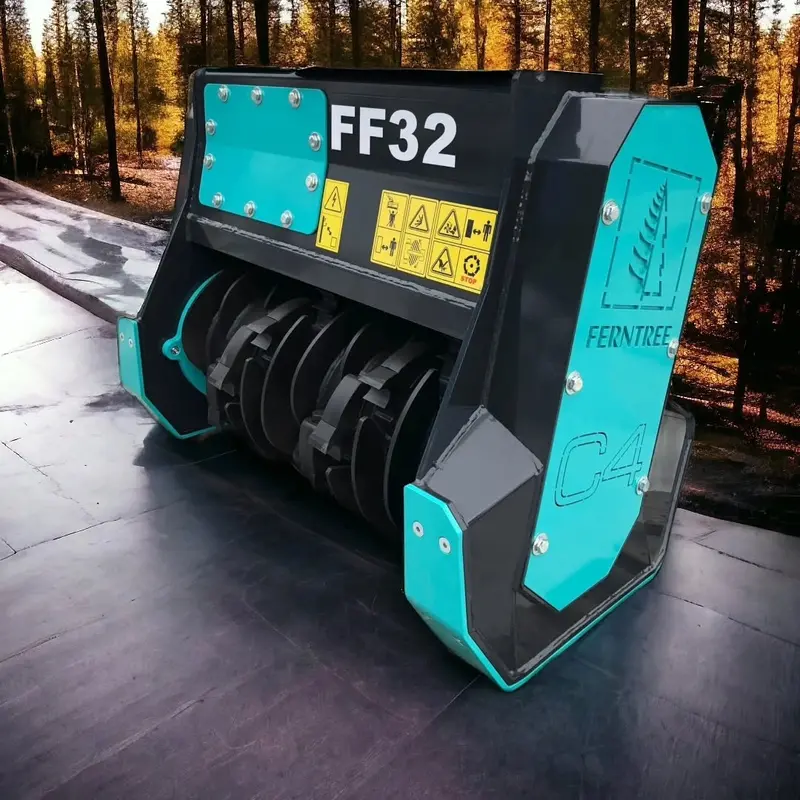 Ferntree Ff32 Pro Series Forestry Mulcher | Cutting Width 32" | For 5.5–9 Ton Excavators 1