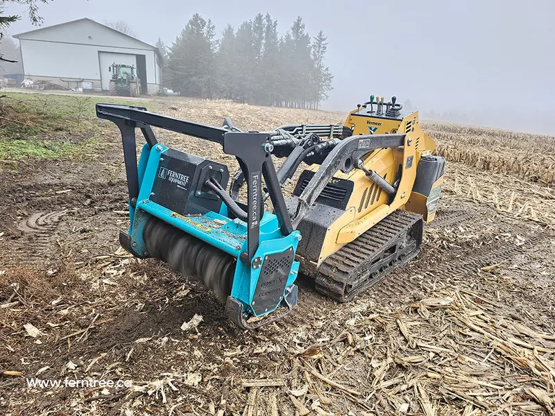Ferntree Fixed Tooth Forestry Mulcher | F2s Vt Series | Cutting Width 36" & 54" | Hydraulic Flow Range 12–27 Gpm | For Mini Skid Steers 1