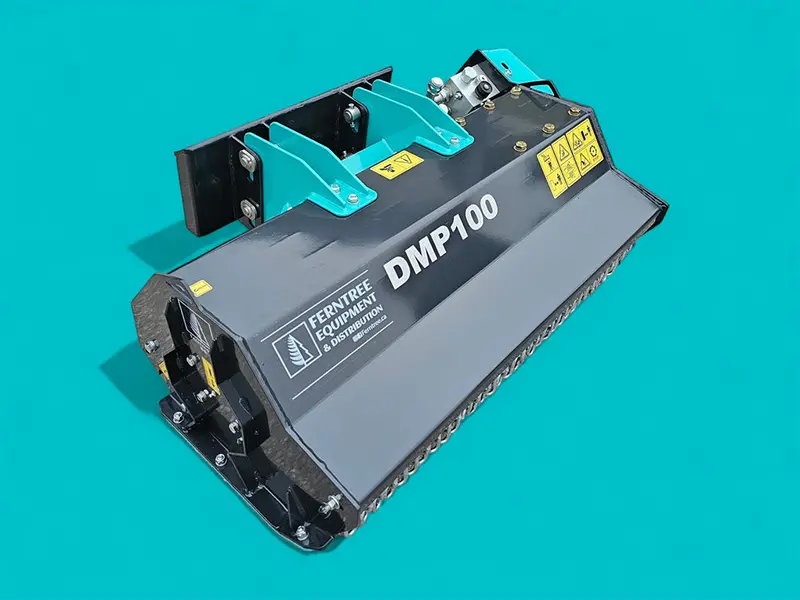 Ferntree Flail Mulcher | Model Dmp 100 | Working Width 40"| Hydraulic Flow Range 8–21 Gpm | For Mini Skid Steers 1