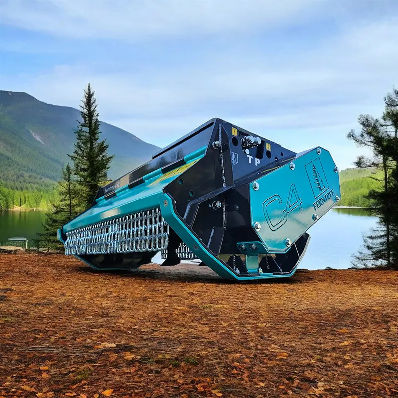 Ferntree Heavy Duty Excavator Flail Mulcher | Model C43 | 4” Cutting Capacity | Machine Size 5-12 Ton | For Excavator 1
