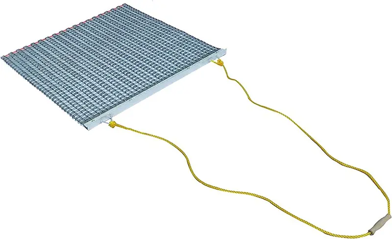 Field Tuff 3' X 5' Drag Mat Ytf-35Hpdm – Galvanized Steel Mesh Leveling Tool | Horsepower 15-25 Hp | For Atv/ Utv/ Lawn Tractor 1