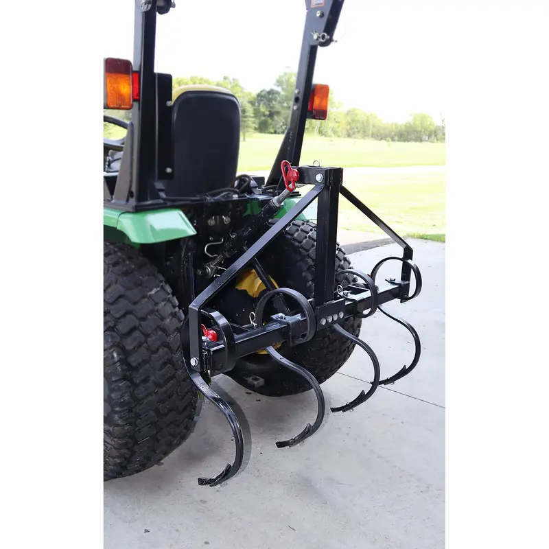 Field Tuff 3Pt Garden Bedder/Hiller – 4Pc Shank Attachment With S-Tines And Shovels | Horsepower 18–30 Hp | For Tractors 1