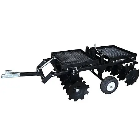 Field Tuff 42" Tandem Atv Disc Atv-42Tdwt | Towing Power 25–35 Hp | For Atv/ Utv/ Lawn Tractor 1