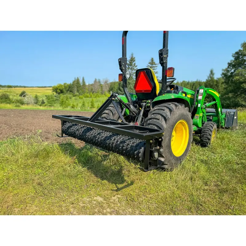 Field Tuff 72" 3-Point Cultipacker – 31 Cast Iron Wheels & Category 1 Hitch | Horsepower 25–45 Hp | For Tractors 1
