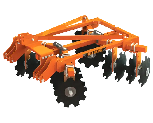 Fieldking Tandem Disc Harrow Light Series | Models Fktdhl-7 Series | Width 3'11" To 7'2" | Horsepower 35 To 60 Hp | For Tractors 1