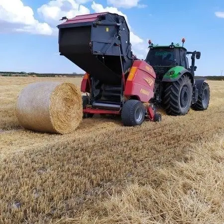 Fimaks Round Baler | Model Fmrb-170 | Bale Width 7.38' Ft | Horsepower 80 Hp | For Tractors 1