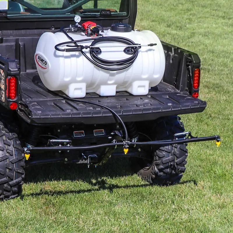 Fimco Atv/Utv Sprayer With 3-Nozzle Folding Steel Boom | Tank Capacity 45-Gallons | For Atvs/Utvs 1