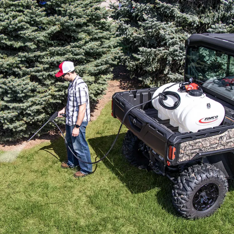 Fimco Spot Sprayer With Pistol Grip Wand | Tank Capacity 45-Gallon | Flow Rate 4.5 Gallons Per Minute | For Atvs/Utvs 1