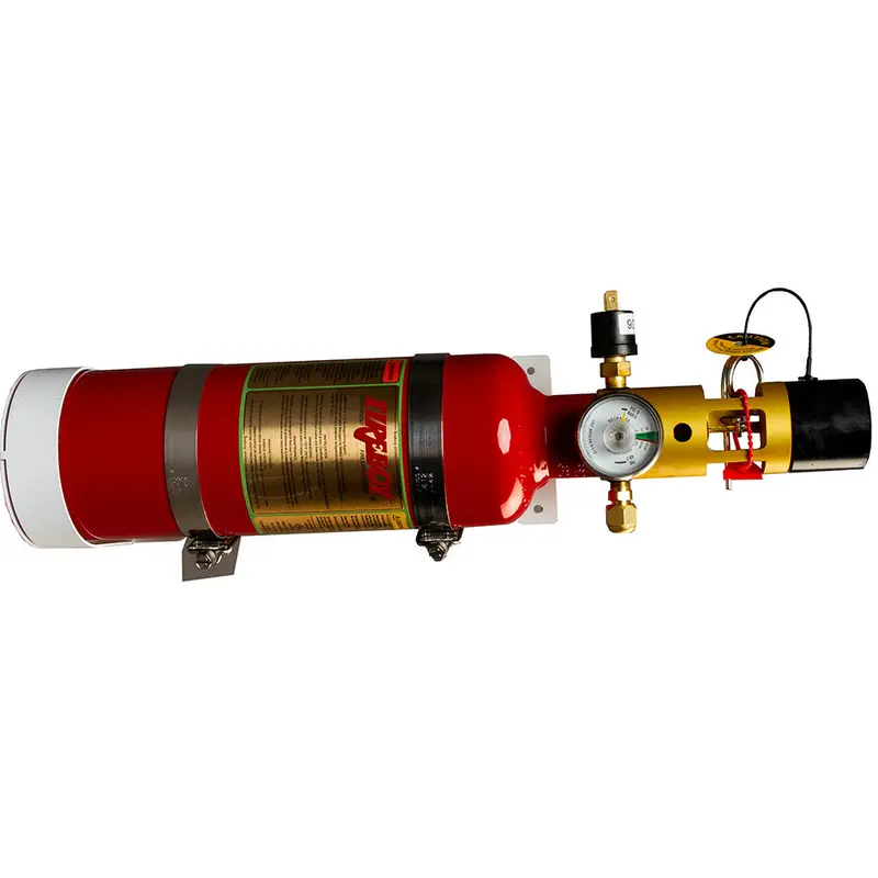 Fireboy-Xintex Mu Series Horizontal Clean Agent Fire Extinguisher - 225 Cubic Feet [Mu0225nvc-F] 1