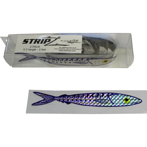Fish Razr Tackle Stripz Replacement Packs | (2/Pk} Quantity | For Dredges And Spreader Bar 1