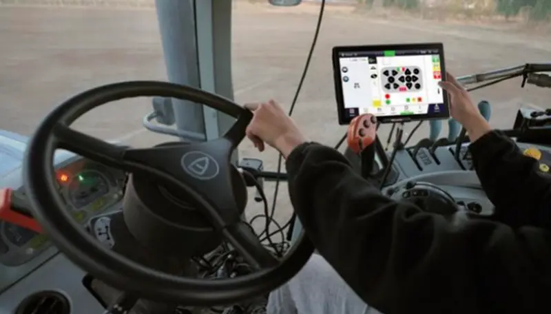 Fjdynamics Auto Steer System | Model At2 Max | Steering Wheel 15.0" | 20 To 500+ Hp | For Tractors & Agricultural Machinery 1