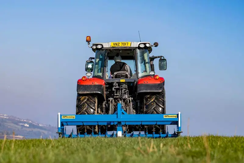 Fleming 8' & 10' Aerator | Model Ar8 & Ar10 | Working Width 96" & 120" | 50-70 Hp | For Tractors, Atvs & Utvs 1