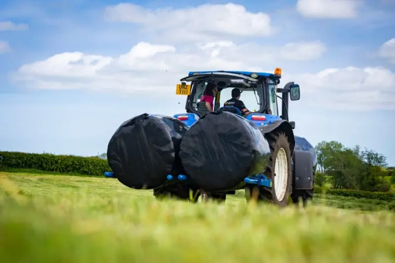 Fleming Double Bale Tipper | Width 42" | 100+ Hp | For Tractors & Loaders 1