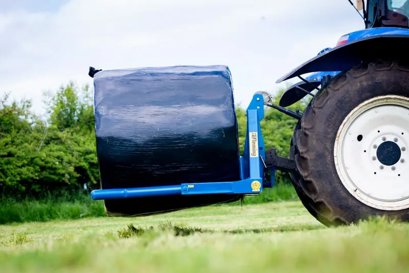 Fleming Heavy Duty Single Bale Tipper | Width 49" | 40-80 Hp | For Tractors & Loaders 1