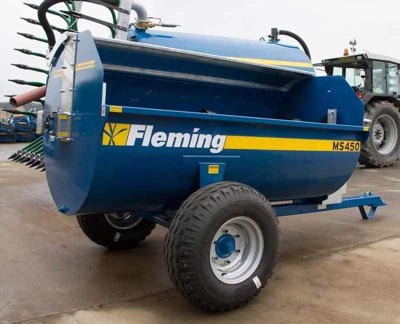 Fleming Muck Spreader | Model Ms450 | Width 73" | 40 Hp | For Tractors & Loaders 1