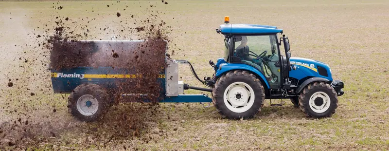 Fleming Muck Spreader | Model Ms700 | Width 81" | 60-100 Hp | For Tractor & Loaders 1
