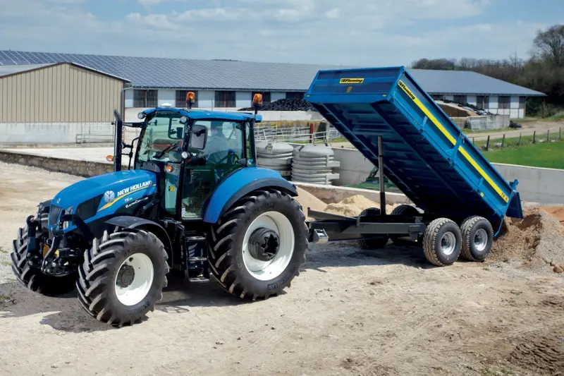 Fleming Tipping Trailer | Model Tr8 | Width 84" | 50-70 Hp | 5-15 Gpm | For Tractors, Atvs & Loaders 1