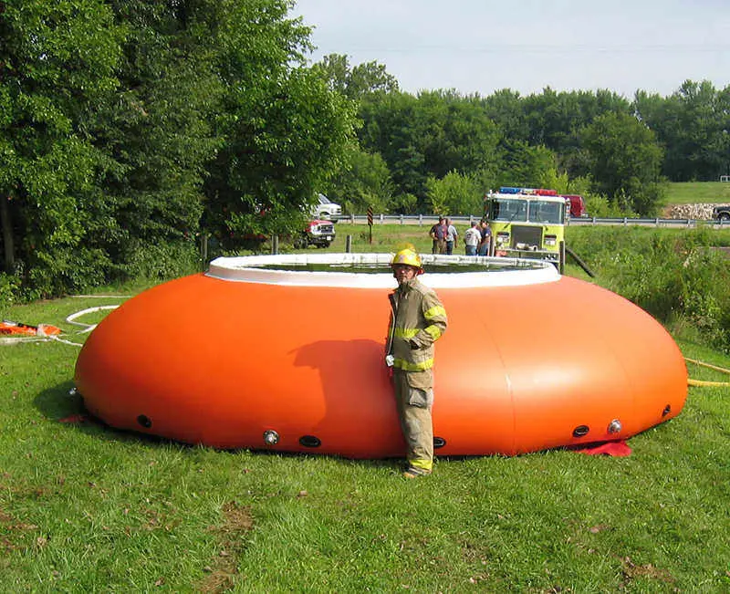 Fol-Da-Tank Frameless Open Top Collapsible Water Tank | Capacity 500 Gallon 1
