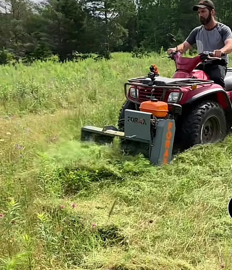 Forax Gas Powered Mulchers | Model Gp36 & Gp40 | 36"-40" Cutting Width | 7-14Hp Motors | For Atvs & Utvs 1