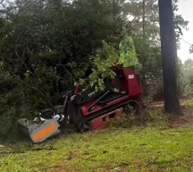 Forax Gas Powered Mulchers | Model Gp36 & Gp40 | 36"-40" Cutting Width | 7-14Hp Motors | For Mini Skid Steer 1