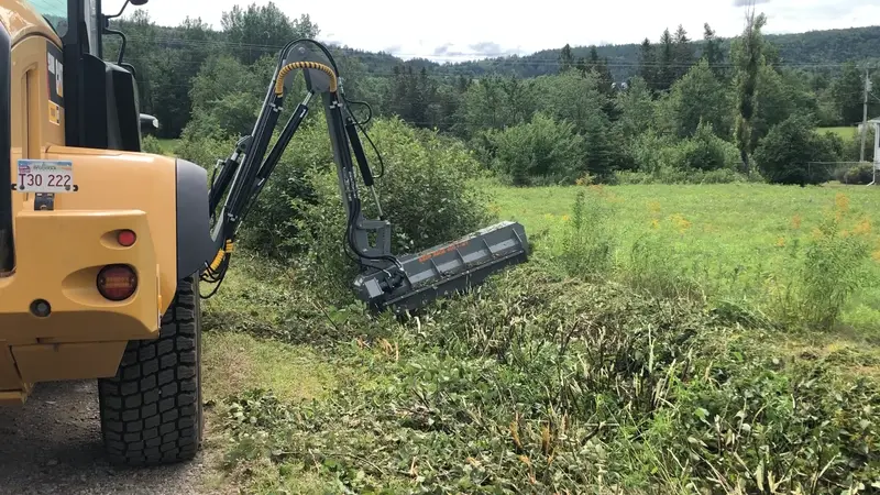 Forax Heavy Duty 6' Mulcher | Model Hd72 | Cutting Width 72" | Hydraulic Flow 25–30 Gpm | For Loaders 1