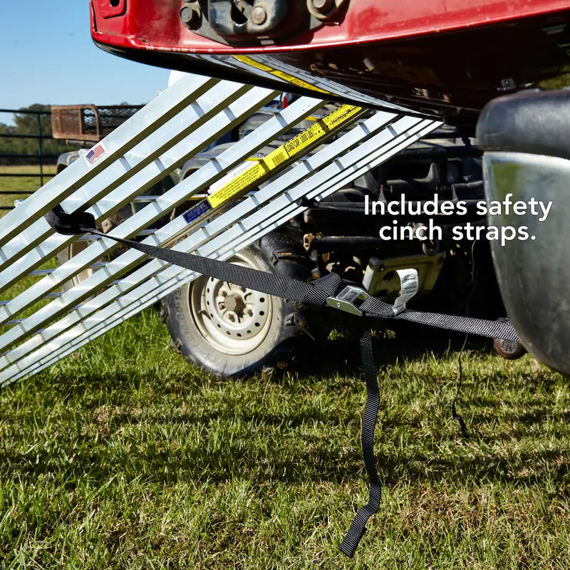 Forestry Supplies Portable Folding Aluminum Atv Ramps For Truck 1