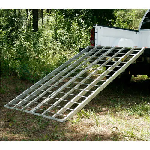 Forestry Supplies Portable Folding Aluminum Atv Ramps For Truck 1