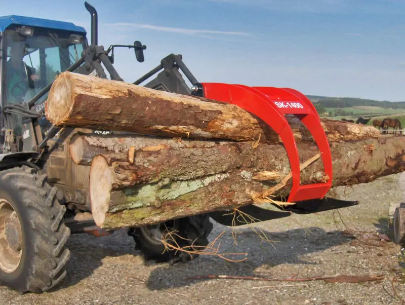 Fransgard Forestry Grapple | Model Sk-950 & Sk-1400 | Grapple Opening 44" & 57" | 25-60 Hp | 5-15 Gpm | For Skid Steers & Tractors 1