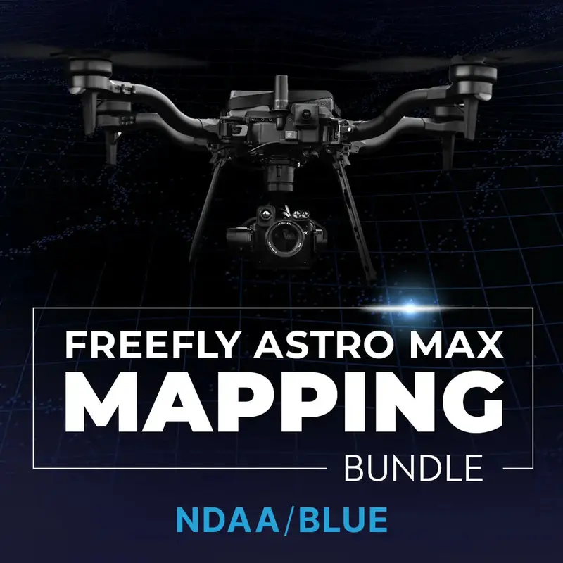 Freefly Astro Max Mapping Bundle (Ndaa/Blue) | Flight Time Up-To 43 Min | Payload Capacity 3 Kg 1