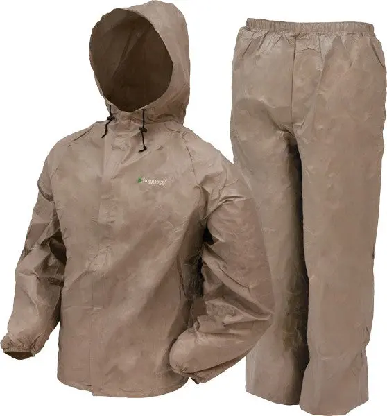 Frogg Toggs Rain Suit Mens - Ultra Lite 2 X-Large Khaki 1