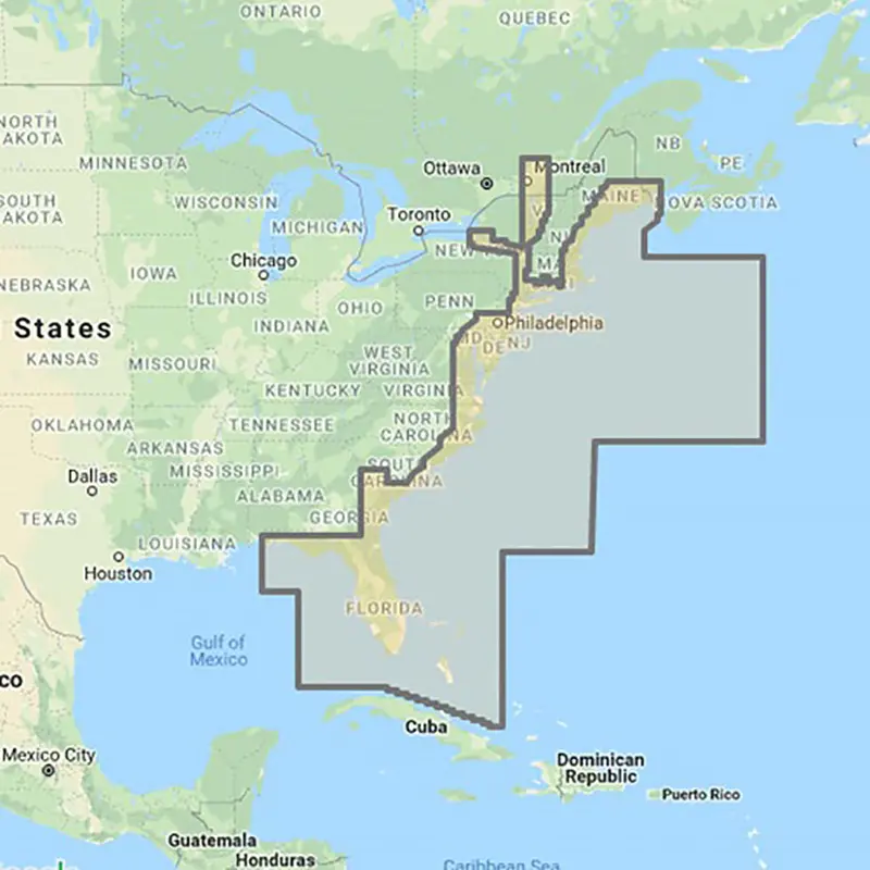 Furuno Mm3-Fna-022 C-Map Fishing Chart Us East Coast  Bahamas Unlock Code [Mm3-Fna-022] 1