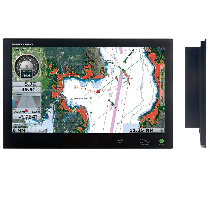Furuno Mu245t 24" Wide Screen Multi Touch Monitor [Mu245t] 1