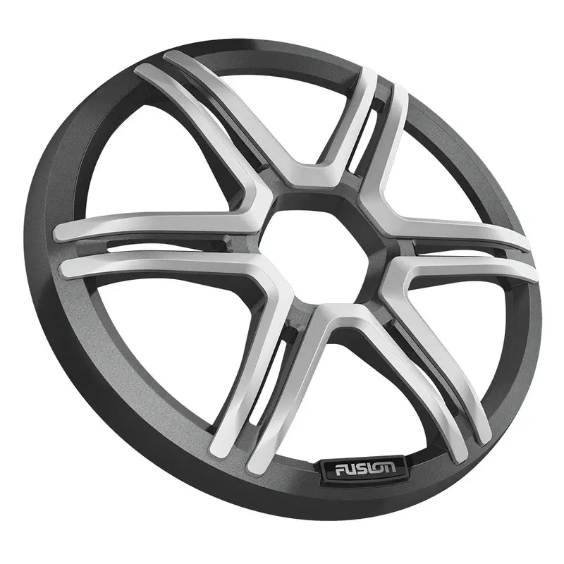 Fusion Apollo 10" Sports Grey Subwoofer Grille [010-13293-00] 1