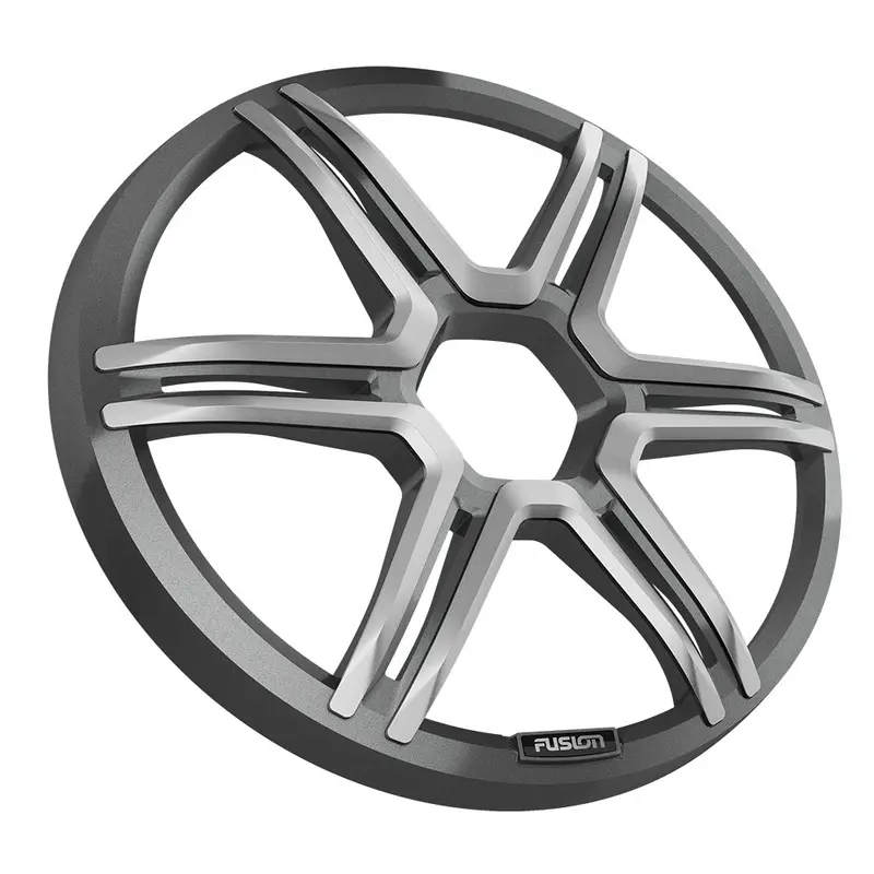 Fusion Apollo 12" Sports Grey Subwoofer Grille [010-13294-00] 1