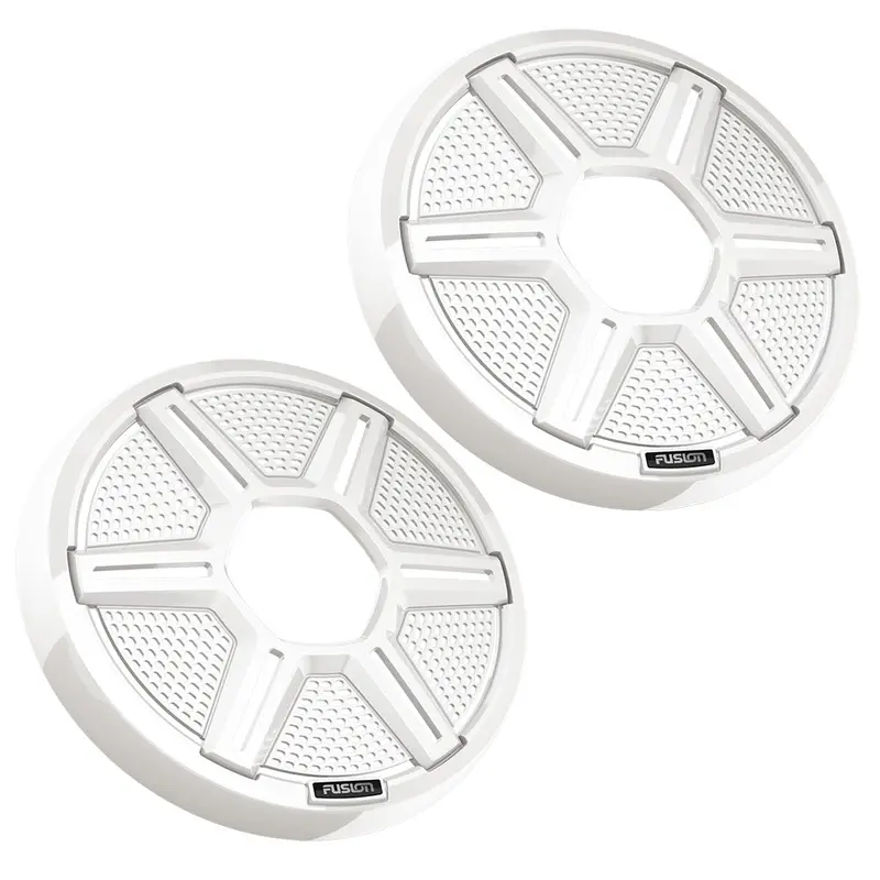 Fusion Apollo 7.7" Shielded White Speaker Grilles (Pair) [010-13291-11] 1