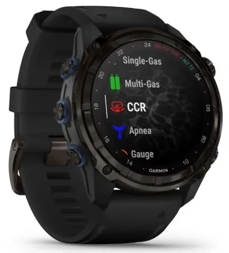 Garmin Dive Computer Smartwatch | Model Descent™ Mk3i  | Case Size 51Mm | 1.4” Amoled Display | 200M Dive Rating | Dive Mode Battery Up-To 66Hr 1
