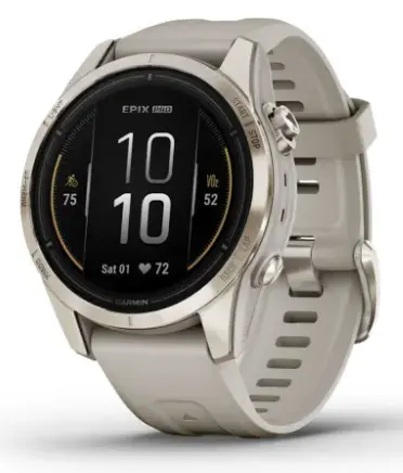 Garmin Epix™ Pro (Gen 2) – Sapphire Edition | Case Size 42 Mm | Water Rating 10 Atm | Memory 32 Gb+ 1