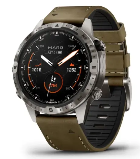 Garmin Gps Smart Outdoor Watch | Model Marq® Adventurer (Gen 2) | Case Size 46Mm | Water Rating 10 Atm | 32Gb Storage 1