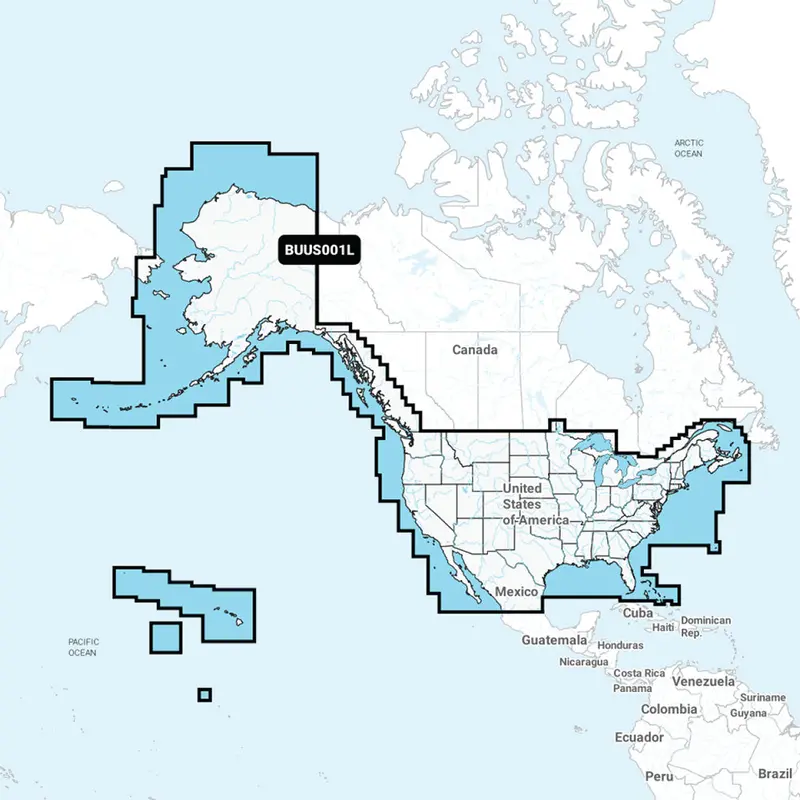 Garmin Navionics+ Bus001l U.S.  Coastal Canada Built-In Chart Updates - Microsd/Sd  1-Year Subscription [010-13177-00] 1
