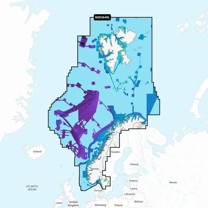 Garmin Navionics Vision+ Nveu649l Norway [010-C1276-00] 1