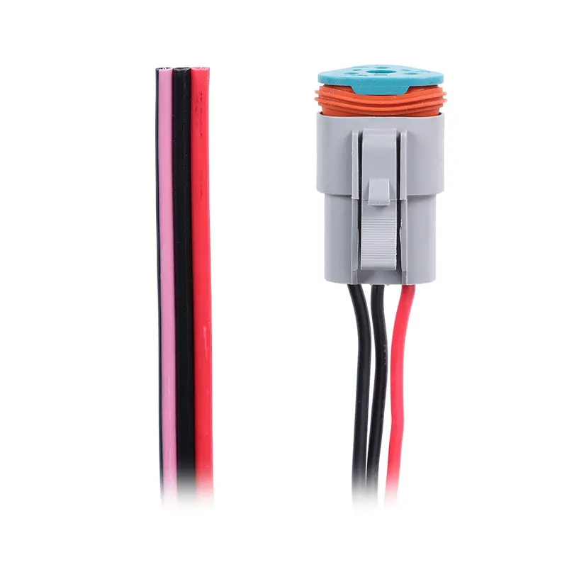 Garmin Power Flying Lead W/Water-Resistant 3-Way Plug [010-13286-01] 1