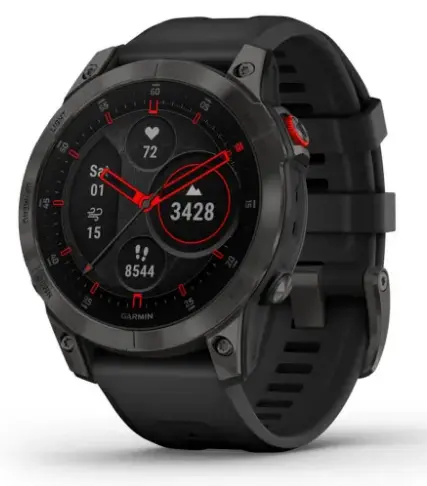 Garmin Premium Outdoor Smartwatch | Model Epix™ (Gen 2) – Sapphire Edition | Case Size 47Mm | 1.3” Amoled Display | 16-Day Battery Life | 10 Atm 1