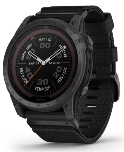 Garmin Tactical Gps Smartwatch | Model Tactix® 7 Pro Solar Edition | 1.4" Mip Display | Battery Up-To 37 Days | 10 Atm Water Rating 1