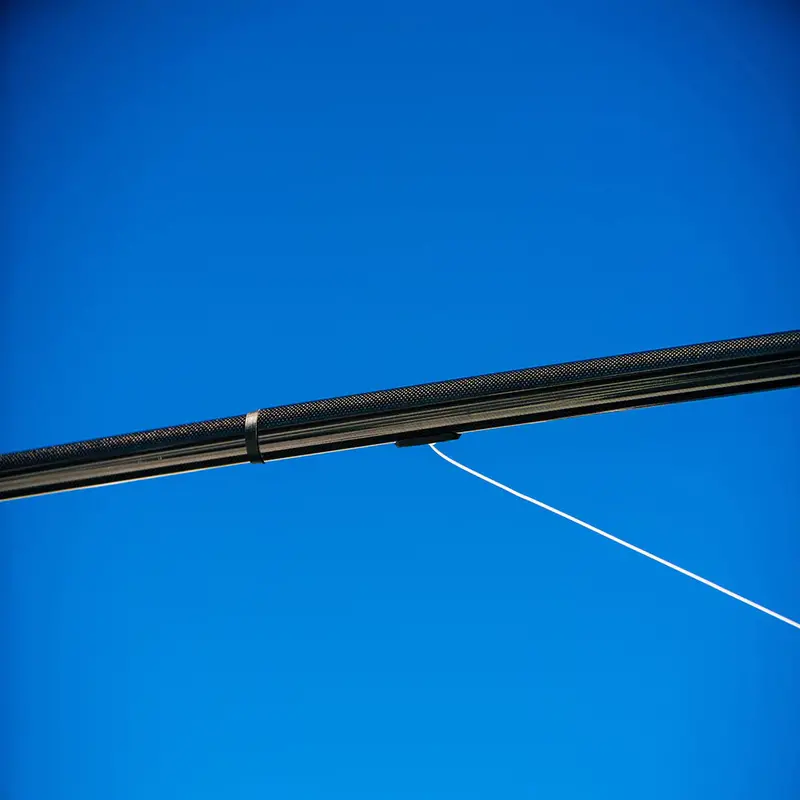Gemlux | Bluewater Internal Carbon Fiber Center Rigger | Model Ir-Dk-12-B-C1 | Length 12" | 4.3 Lb Lightweight | For Taco T170, Rocket Launcher & Gemlux Bases 1