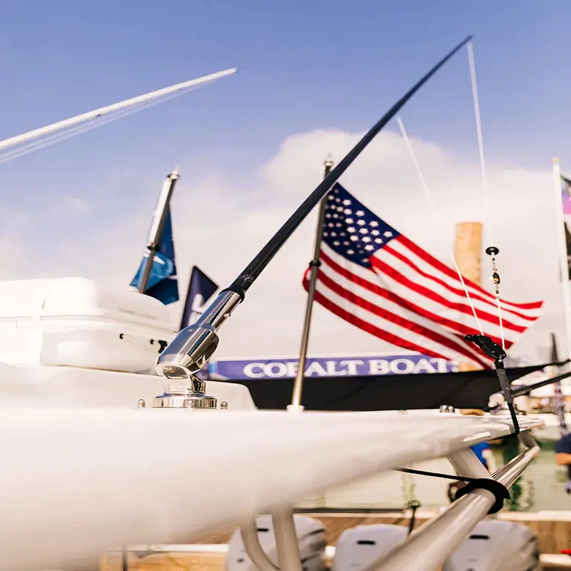 Gemlux | Deluxe Internal Hybrid Outrigger Pair | Model Ir-Hk-17-B-O2 | 17' Length | 7 Lbs Lightweight Carbon Fiber | For 1.5" Base Systems & 22' Outrigger Poles 2
