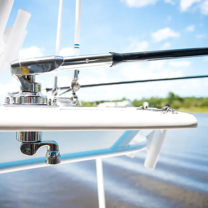 Gemlux | Deluxe Outrigger Collapsible Hybrid Pair | Model Or-Hbr-18-B-O2 | 18' Length | 3.39 Lbs Lightweight Design | For 1.5" & 1.60" Base Adapters 1