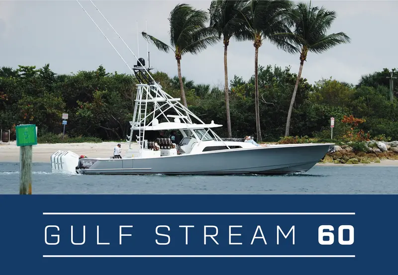 Gemlux | Gulf Stream 60 Outrigger System | Length Up To 37' | Tower-Mount 2" Pipe | Up To 4 Halyard Loops | For Center Consoles & Sportfishing Yachts 1