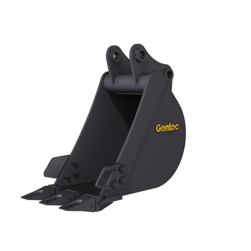 Gentec Equipment Digging Bucket | Bucket Width 12", 16", 18", 20" & 24" | Machine Size 2.3-3.9 Tons | For Excavators 1